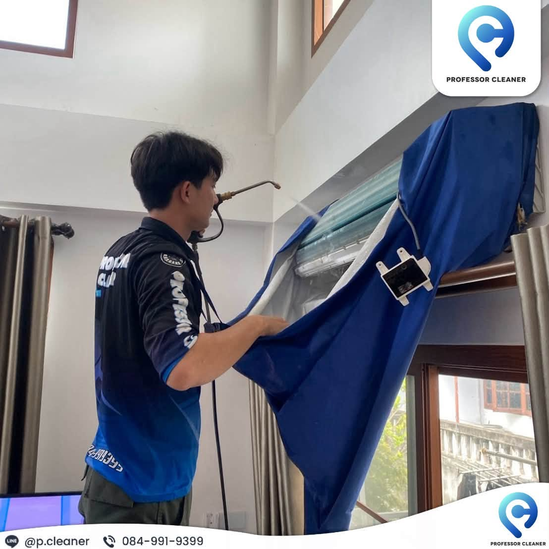 ฉีดพ่นน้ำยาล้างแอร์ ล้างแอร์ เชียงใหม่